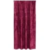 Aksominio tipo užuolaidos 2 pcs Vyno raudonumo 175 x 140 cm