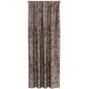 Aksominio tipo užuolaidos 2 pcs Kapučino 260 x 140 cm Aksomas