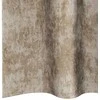 Aksominio tipo užuolaidos 2 pcs šampano 260 x 140 cm Aksomas