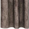 Aksominio tipo užuolaidos 2 pcs Kapučino 140 x 140 cm Aksomas
