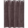 Aksominio tipo užuolaidos 2 pcs Ruda 140 x 140 cm Aksomas