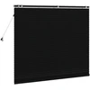 Venecijos žaliuzės Juoda 135 x 130 cm 35 mm