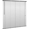 Venecijos žaliuzės Juodas 150 x 160 cm 25 mm PVC