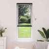 Venecijos žaliuzės Juodas 150 x 60 cm 25 mm PVC