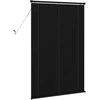 Venecijos žaliuzės Juodas 150 x 90 cm 25 mm PVC