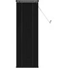 Venecijos žaliuzės Juodas 150 x 40 cm 25 mm PVC