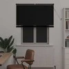 Venecijos žaliuzės Juodas 150 x 110 cm 25 mm PVC