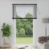 Venecijos žaliuzės Juodas 213 x 150 cm 25 mm PVC