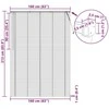 Venecijos žaliuzės Juodas 213 x 160 cm 25 mm PVC