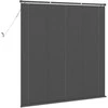 Venecijos žaliuzės Sidabrinė Pilka 150 x 160 cm 25 mm PVC