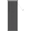 Venecijos žaliuzės Sidabrinė Pilka 150 x 40 cm 25 mm PVC