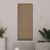 Venecijos žaliuzės Šviesiai ruda su raštu 150 x 40 cm 25 mm PVC