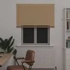 Venecijos žaliuzės Šviesiai ruda su raštu 150 x 120 cm 25 mm