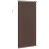 Venecijos žaliuzės Tamsiai ruda su raštu 213 x 90 cm 25 mm PVC