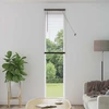 Venecijos žaliuzės Tamsiai ruda su raštu 213 x 40 cm 25 mm PVC