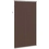 Venecijos žaliuzės Tamsiai ruda su raštu 213 x 110 cm 25 mm PVC