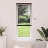 Venecijos žaliuzės Tamsiai ruda su raštu 150 x 40 cm 25 mm PVC
