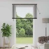 Venecijos žaliuzės Tamsiai ruda su raštu 213 x 150 cm 25 mm PVC