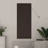 Venecijos žaliuzės Tamsiai ruda su raštu 150 x 60 cm 25 mm PVC