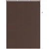 Venecijos žaliuzės Tamsiai ruda su raštu 213 x 140 cm 25 mm PVC