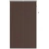 Venecijos žaliuzės Tamsiai ruda su raštu 213 x 110 cm 25 mm PVC