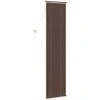 Venecijos žaliuzės Tamsiai ruda su raštu 213 x 40 cm 25 mm PVC