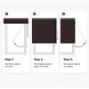 Venecijos žaliuzės Tamsiai rudas 100 x 130 cm 35 mm