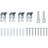 Venecijos žaliuzės Tamsiai rudas 95 x 130 cm 35 mm