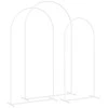 Vestuvinis Arklys 3 pcs Baltas Plienas