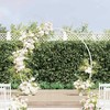 Vestuvinis Arklys Balta 223 x 45 x 201 cm Plienas