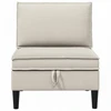 Vidinė Sofa su Saugykla Avižinė Aksomas