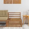 Lauko Vidurinis Sofa Kietos akacijos mediena Natūrali