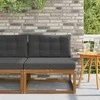 Lauko Vidurinis Sofa Natūrali