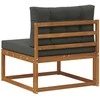 Lauko Vidurinis Sofa Natūrali
