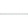 Vielinė tinklinė tvora su flanšais, žalios spalvos, 1x25 m