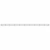 Vielinė tinklinė tvora su flanšais, žalios spalvos, 1,1x25m