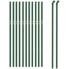 Vielinė tinklinė tvora, žalia, 0,8x25m, galvanizuotas plienas
