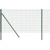 Vielinė tinklinė tvora, žalia, 0,8x25m, galvanizuotas plienas