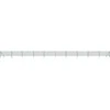 Vielinė tinklinė tvora, žalia, 0,8x25m, galvanizuotas plienas