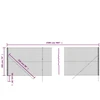 Vielinė tinklinė tvora, žalia, 2x25m, galvanizuotas plienas