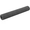 Vielos tinklas su PVC danga, pilkas, 25x1m