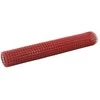 Vielos tinklas su PVC danga, raudonas, 10x1m