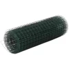 Vielos tinklas su PVC danga, žalias, 10x0,5m