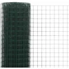 Vielos tinklas su PVC danga, žalias, 25x1,5m