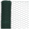 Vielos tinklas višč., žalios sp., 25x1,2m, PVC dengtas plienas