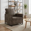 Sofa Krėslas Tamsiai pilka 70 x 81 x 82 cm Dirbtinė zomša