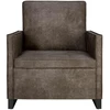 Viena sofa Tamsiai pilka 70 x 81 x 82 cm Dirbtinė zomša