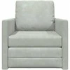 Sofa lova Šviesiai pilka 74 x 77 x 81 cm Aksomas