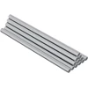 Vijakų strypai 12 vnt. Sidabro M6 x 120 mm Metalas