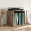 Vinilo albumų dėžė 2 vnt. Artisano ąžuolo 37 x 36,5 x 38 cm